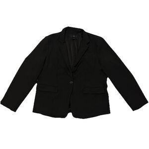 J Crew Regent Blazer Black Four Season Stretch Career Workwear K5961 - Size 18